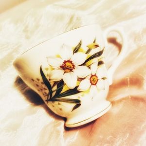 Dutchess Fine Bone China Teacup With Daffodils